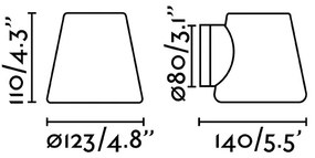 FARO 63510 - Fürdőszobai fali lámpa BIANCA 1xG9/6W/230V IP44