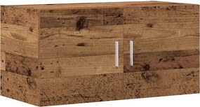 vidaXL antik fa színű szerelt fa faliszekrény 80x39x40 cm