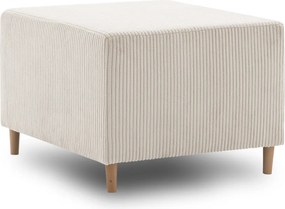 Fireze puff, kordbársony, bézs