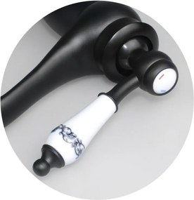 YOKA Vintage mosdó csaptelep - fekete