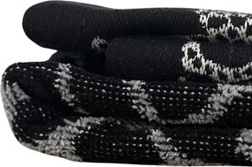 AFRIKA Strandtörölköző szürke leopárd 165x90cm