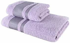 EMI Ates lila pamut törölköző szett 2db