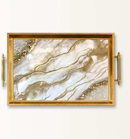 Üveg tálca, 38×24 cm – TPEA10048