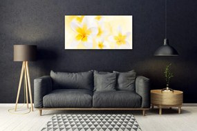 Üvegkép falra Virág növény természet 125x50 cm