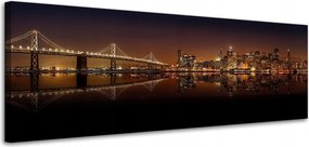 Vászonkép Építészet San Francisco 120X40
