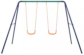 acél hintakészlet 2 db üléssel