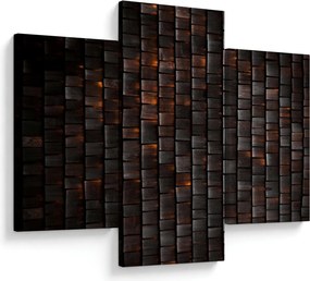 Modern absztrakt kép (90x60 cm)