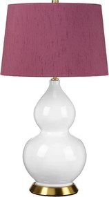 Elstead Lighting Isla ISLA-AB-TL-PURPLE Asztali lámpa 1x60 W/E27