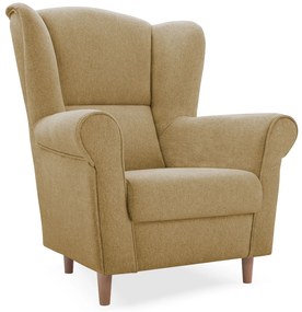 ID LOFT füles fotel - sárga