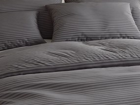 Alterna szürke pamut ágyneműhuzat