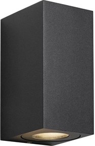 NORDLUX 49731003 CANTO Modern Kültéri Fali Lámpa Fekete GU10 IP44