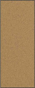 vidaXL Ajtószőnyeg Egyéb Krém és fekete 120 x 300 cm Poliamid és PVC