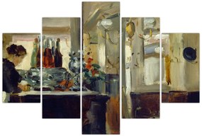 Kép - Style of Edouard Manet, Bon Bock Cafe, reprodukciók (150x105 cm)