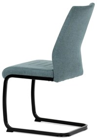 Zöld Szövet Szánkótalpas Étkezőszék. DCL-438