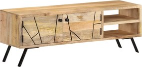 vidaXL tömör mangófa TV-szekrény 110 x 30 x 40 cm