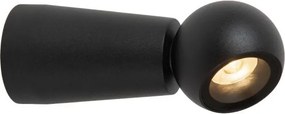LUCIDE 33200-05-30 IPSOS Modern Kültéri Fali Lámpa Fekete LED IP44