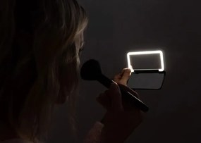 Concept KZ2020 - PERFECT SKIN LED kozmetikai tükör, 1,5W/5V, 300 mAh, fekete