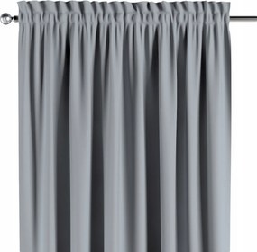 Csatornafüggöny frufruval 1 db 130x245cm szürke