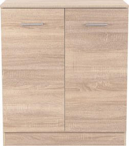 Miami komód 2 ajtós 80x92 cm sonoma tölgy-sonoma tölgy
