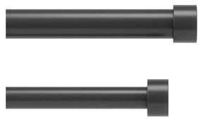Acél bővíthető-dupla függönykarnis 91 - 168 cm Cappa – Umbra