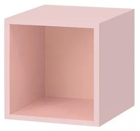 Boxie nyitott fali szekrény 40x40x37 cm pink