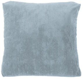 Ribbed kék pamut díszpárna, 60 x 60 cm - Tiseco Home Studio
