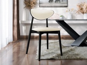 Étkezőszék KD 65 C (fekete + krém) . 1103478