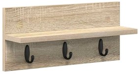 Fali Kabáthorog sonoma tölgy 40 x 10.5 x 18 cm Faanyag