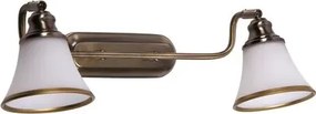 Rabalux beltéri karos spotlámpa e14 2x40w bronz/fehér grando