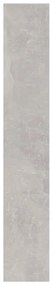 betonszürke 3 szintes cipőszekrény tükörrel 63 x 17 x 102,5 cm