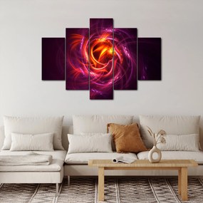 Ragyogó modern absztrakció képe (150x105 cm)
