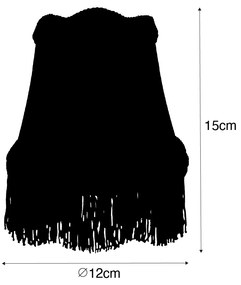 Szövetbúra arany 12 cm - Granny