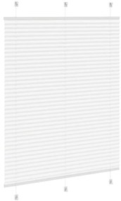 pliszírozott redőny Fehér 110x150cm szövetszélesség 109,4cm