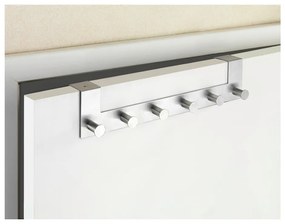 Celano ezüstszínű, 6 akasztós fogas ajtóra - Wenko