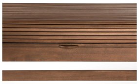 Barbier barna íróasztal kihúzható asztallappal - Zuiver