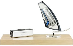 Fali polc STILISTA® Volato 70 cm - fa világos