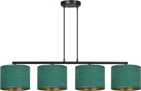 Emibig modern függeszték hilde fekete zöld emi1051/4