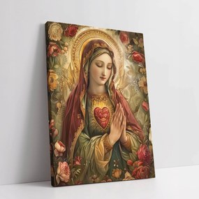 Vászonkép Szűz Mária szíve otthon nappali szoba 75x100