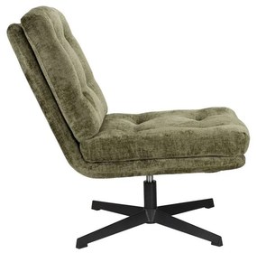 Zöld forgó fotel Kai – White Label