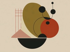 Poszter 20x15cm Geometrikus egyensúly