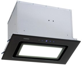 Klarstein Hektor Brilliant Edition, beépíthető páraelszívó, 52 cm, 506 m³/ó, érintőképernyős, fekete