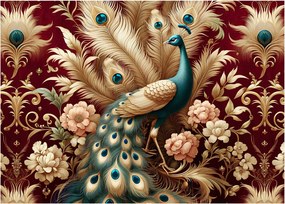 Kép – Elegáns páva (70x50 cm)