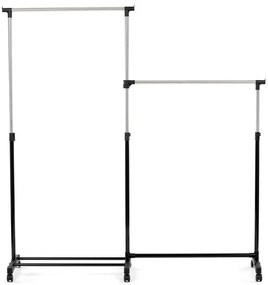 Fekete Műanyag Ruhafogas. GD-174 BK