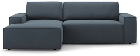 Kék kinyitható sarokkanapé (bal oldali) Jodie – Micadoni Home