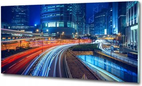 Fotótapéta falra edzett üveg viadukt 100x70