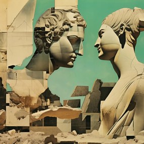 Poszter 20x20cm Párbeszéd a múltról a jelennel