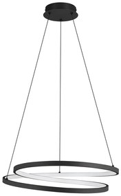 Fekete LED függőlámpa ø 55 cm RUOTALE – EGLO