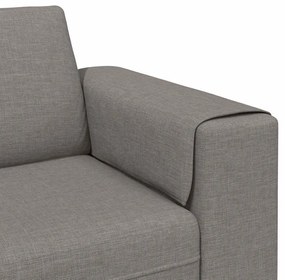 Kanapé Szett 3 pcs Tópszínű szövet