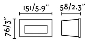 FARO 70289 - LED Beépíthető lámpa MANI LED/5W/230V IK07 IP65 szürke