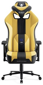 Diablo X-Player 2.0 szövet gamer szék Nagy méret: Dark Sunflower
